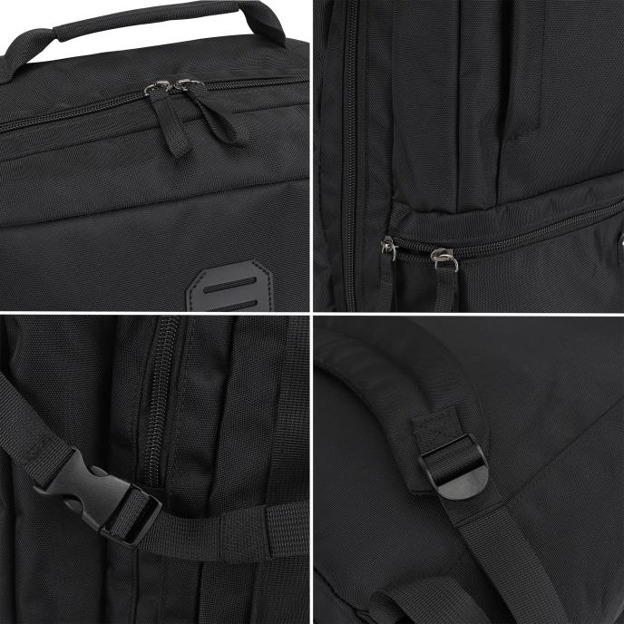 totes® Hybrid Backpack Black Extra Image 7